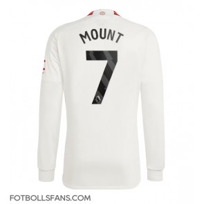 Manchester United Mason Mount #7 Replika Tredje Tröja 2023-24 Långärmad